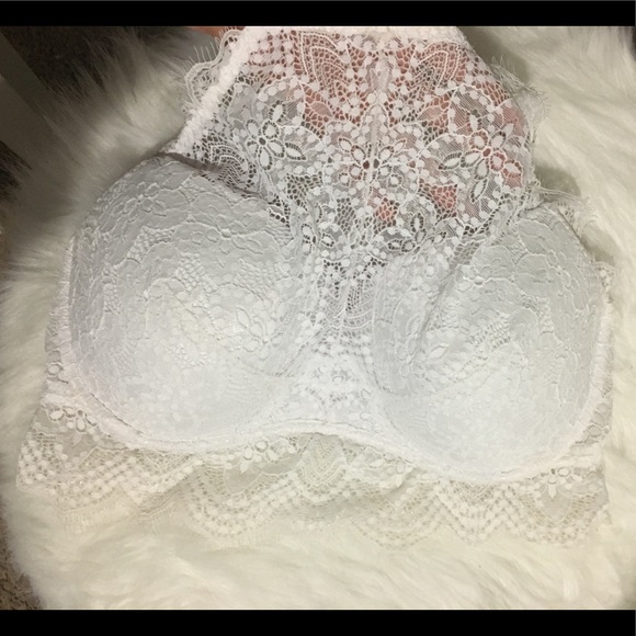 PINK Eyelash Lace Bralette - Picture 3 of 3